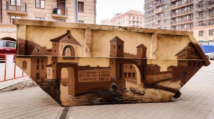 Мусорные контейнеры на улицах города превратятся в произведение искусства казанских художников-граффитистов
