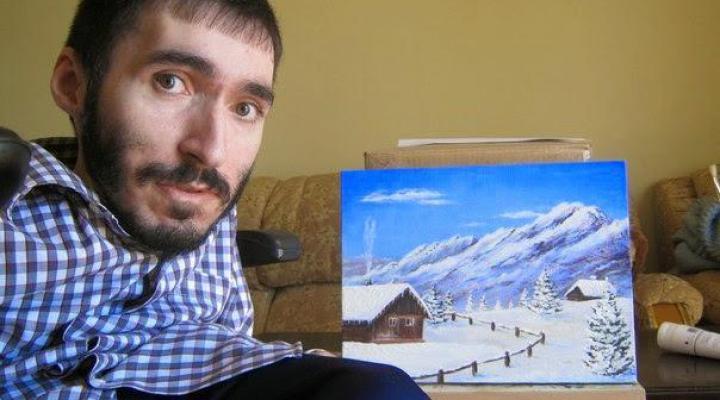 «Слаб физически, но крепок духом»: в Казани открылась выставка художника Врежа Киракосяна